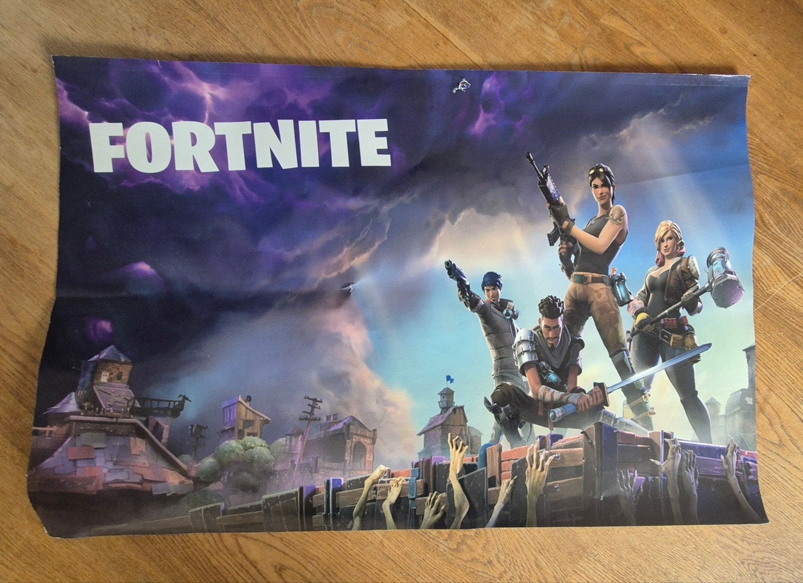 Fortnite poster - Groot formaat, Spelcomputers en Games, Ophalen, Gebruikt, Shooter, 1 speler