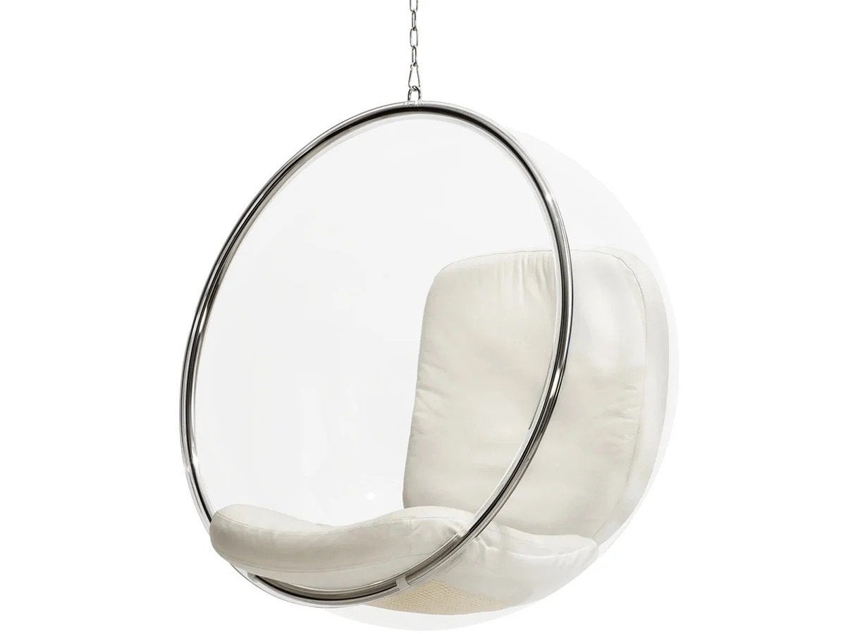 Bubble Chair Eero Aarnio (origineel), Ophalen, Kunststof, Wit, Zo goed als nieuw