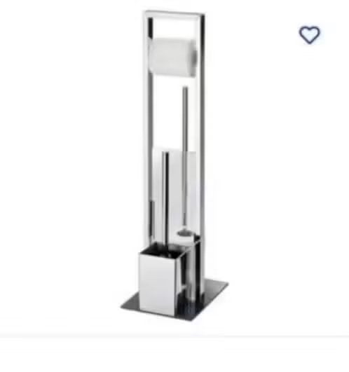 ZGAN! Allibert wc rol en borstel houder €21,99, Huis en Inrichting, Badkamer | Badtextiel en Accessoires, Ophalen of Verzenden