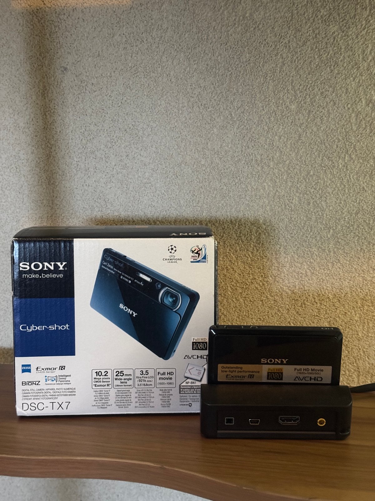 Sony Cyber-shot DSC-TX7 compactcamera met doos en accessoire, Ophalen, Gebruikt, Beeldstabilisatie, Compactcamera