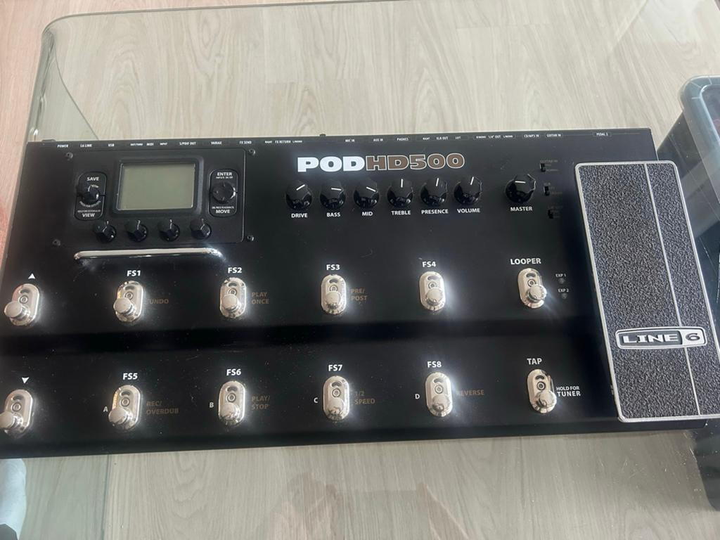 Line 6 POD HD500, Verzenden, Gebruikt, Multi-effect