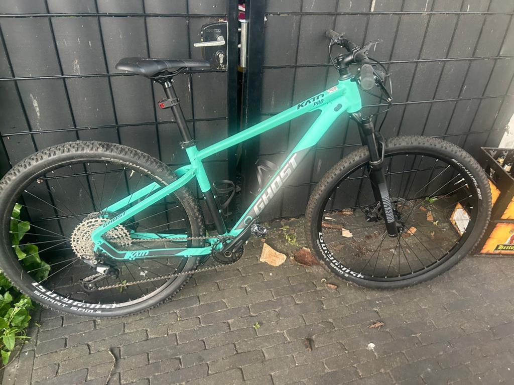 Mountainbike: GHOST KATO PRO 29 AL M GREEN/BLACK 2023 PH23, Fietsen en Brommers, Fietsen | Mountainbikes en ATB, Minder dan 45 cm