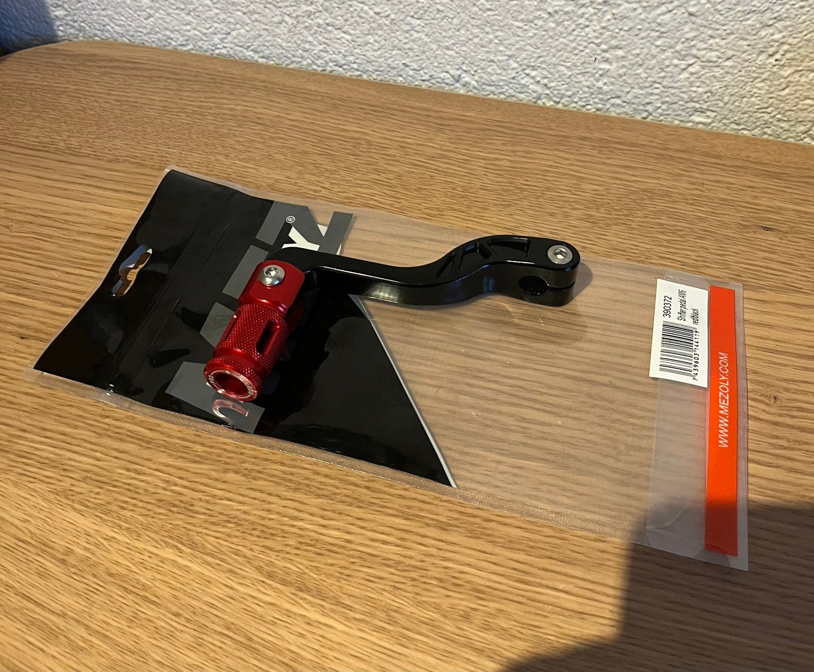 CNC schakelpedaal voor Minarelli AM6 zwart/rood, Fietsen en Brommers, Brommeronderdelen | Algemeen, Ophalen of Verzenden, Nieuw