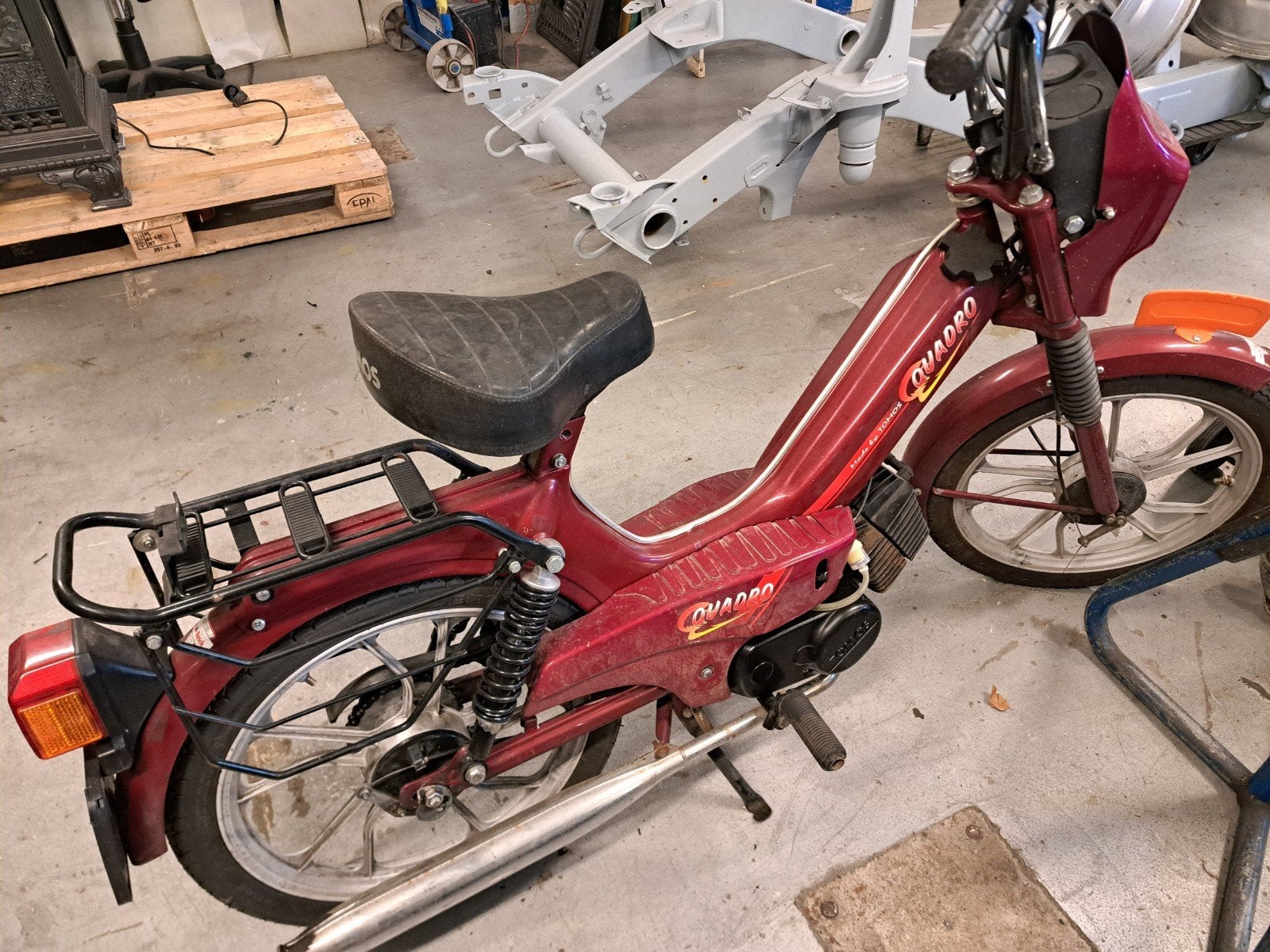 Tomos blauw kenteken, Ophalen, Gebruikt, Overige modellen