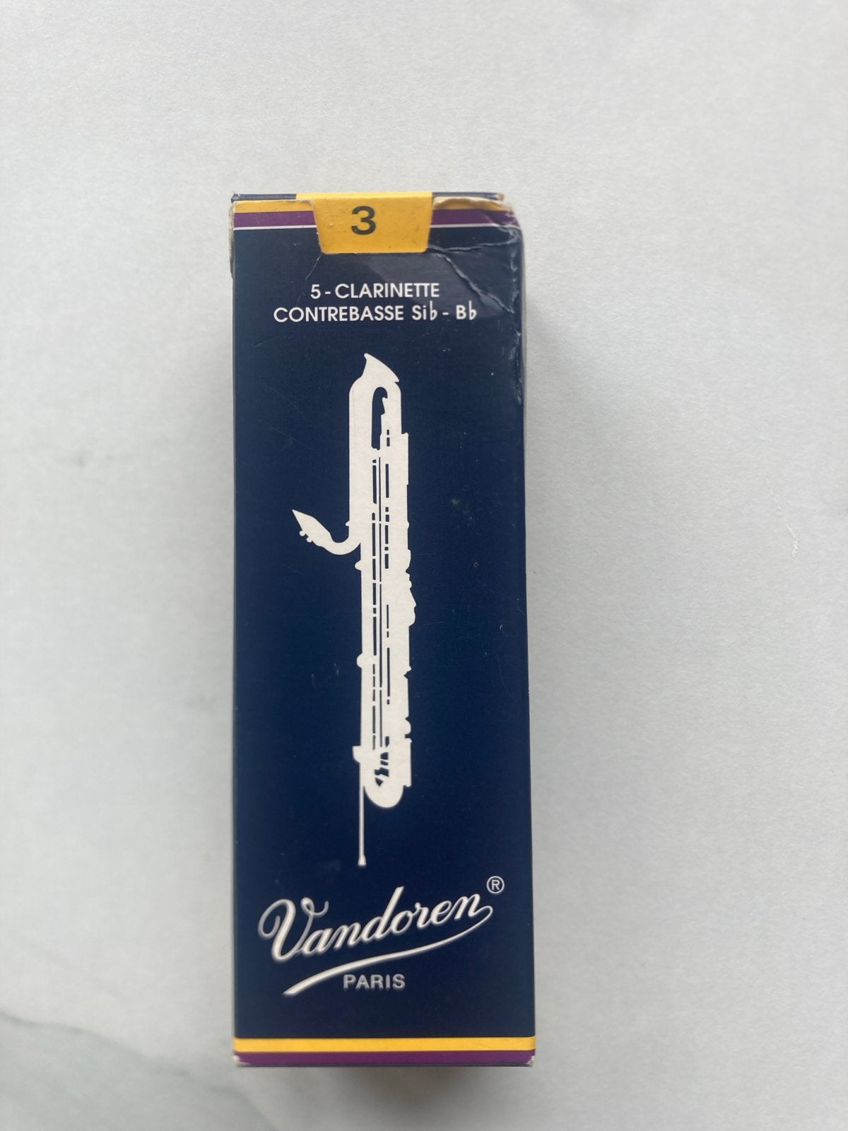 Vandoren Contrabasklarinet Rietjes 3 (4x), Ophalen of Verzenden, Nieuw, Hout, Overige typen
