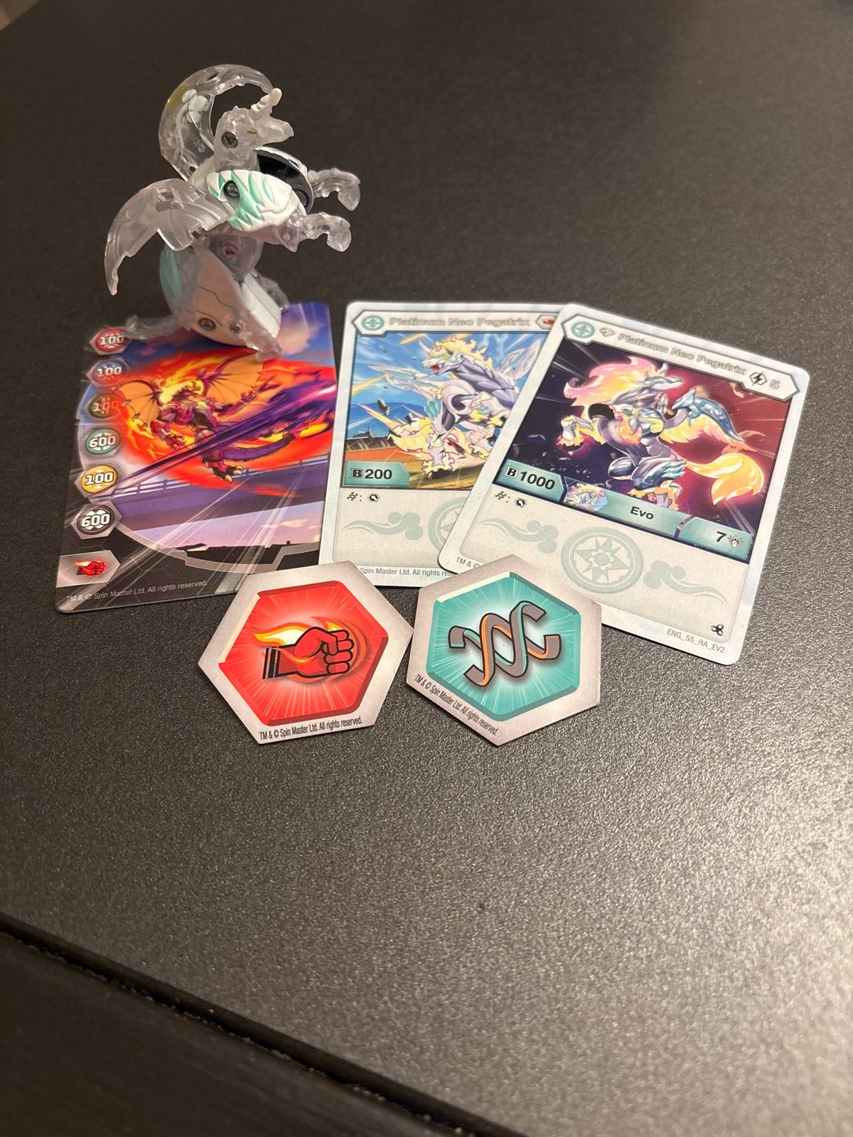 Bakugan Diamond Haos Neo Pegatrix Evolutions serie, Ophalen of Verzenden, Zo goed als nieuw