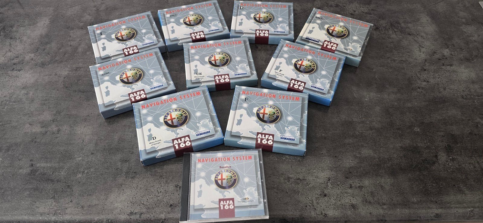 Navigatiesysteem CD's voor Alfa Romeo 166 (diverse), Auto diversen, Ophalen
