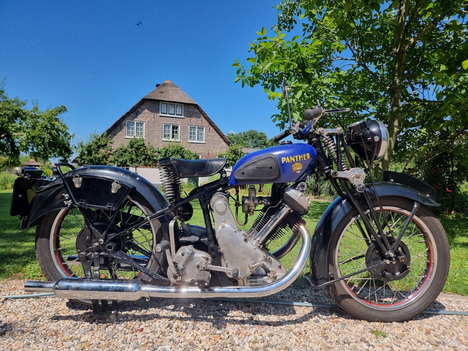 Panther M100 600cc van 1938 te koop aangeboden!, Handgeschakeld, 600 cc, 1 cilinder