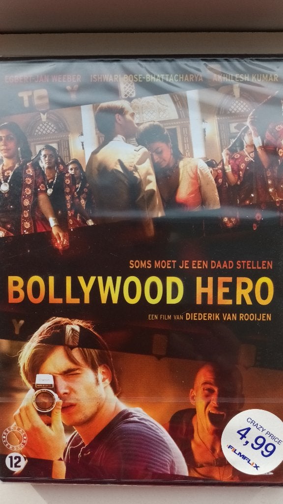 DVD - Bollywood Hero - Egbert-Jan Weeber - Diederik vRooijen, Alle leeftijden, Nederlands, Actie, Ophalen of Verzenden