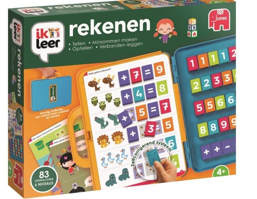 Ik leer lezen lettersysteem & rekenen, Ophalen, Zo goed als nieuw, Taal en Lezen
