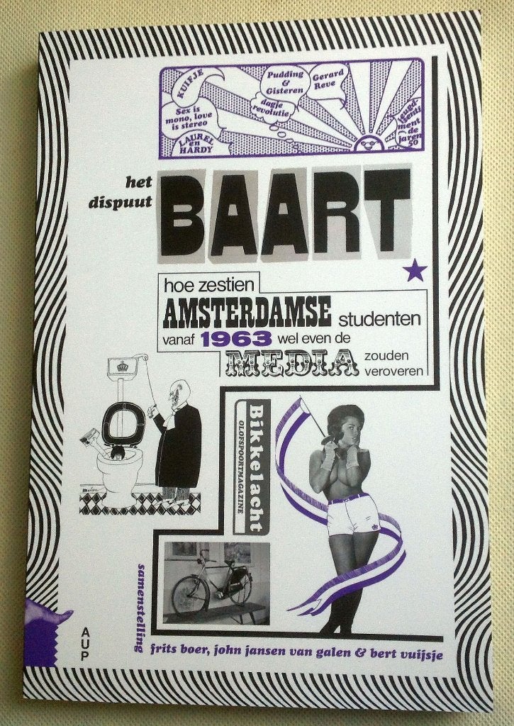 Het dispuut BAART Frits Boer John Jansen van Galen, 20e eeuw of later, Verzenden, Zo goed als nieuw, Frits Boer
