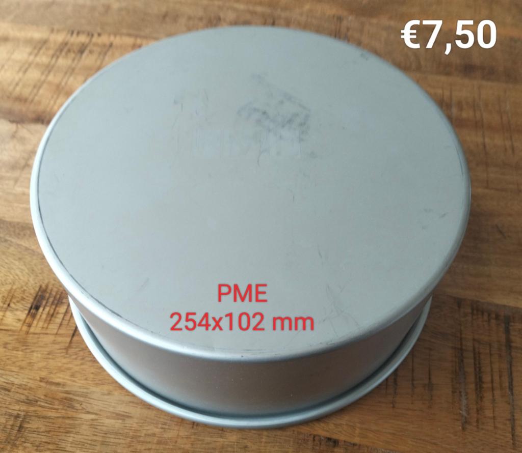 Bakvorm pme 254x10, Ophalen of Verzenden, Zo goed als nieuw, Taarten, Bakvorm