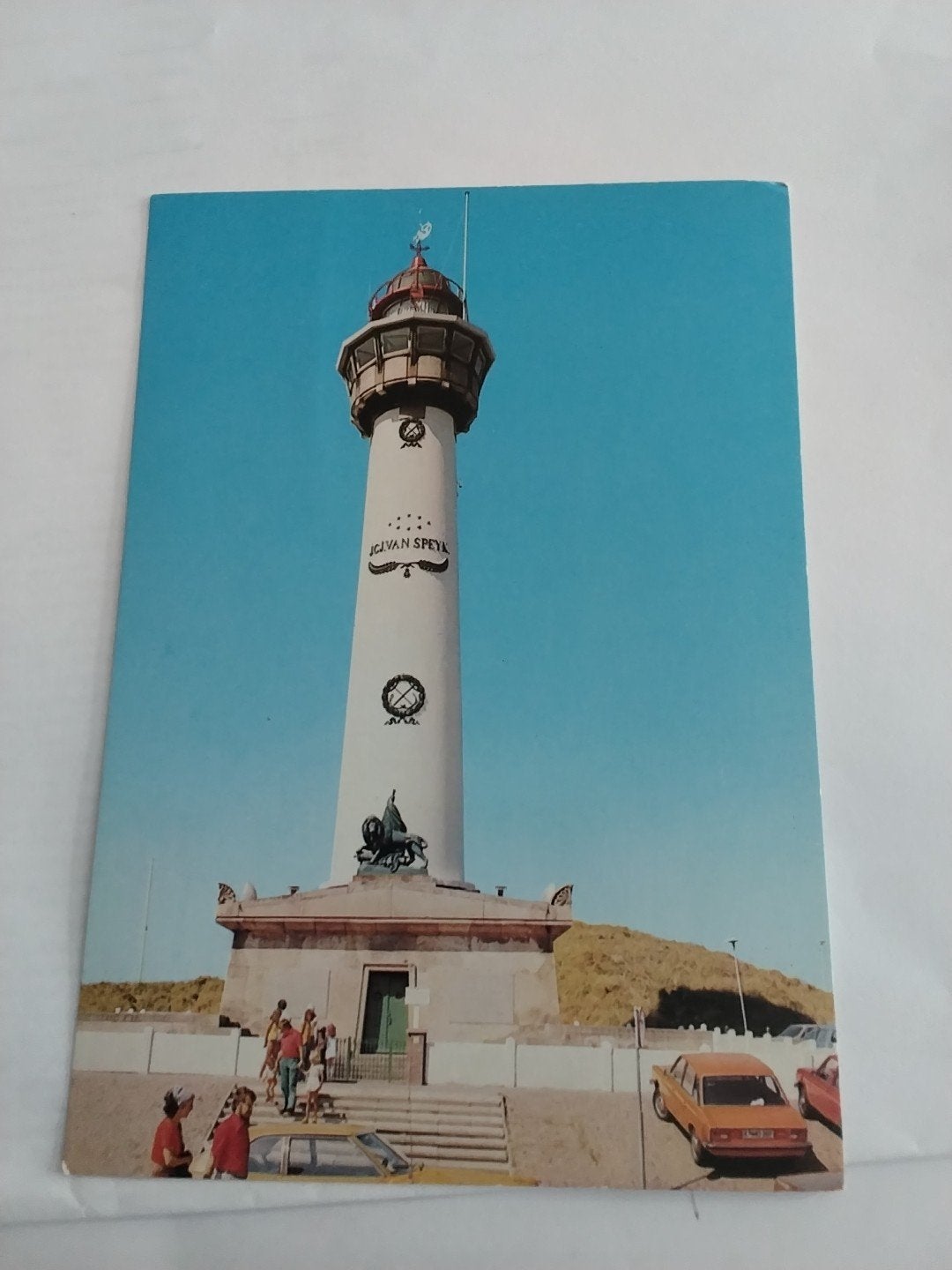 Ansichtkaart Vuurtoren J.C.J. van Speijk Egmond aan Zee, Ophalen of Verzenden, 1960 tot 1980, Ongelopen, Noord-Holland