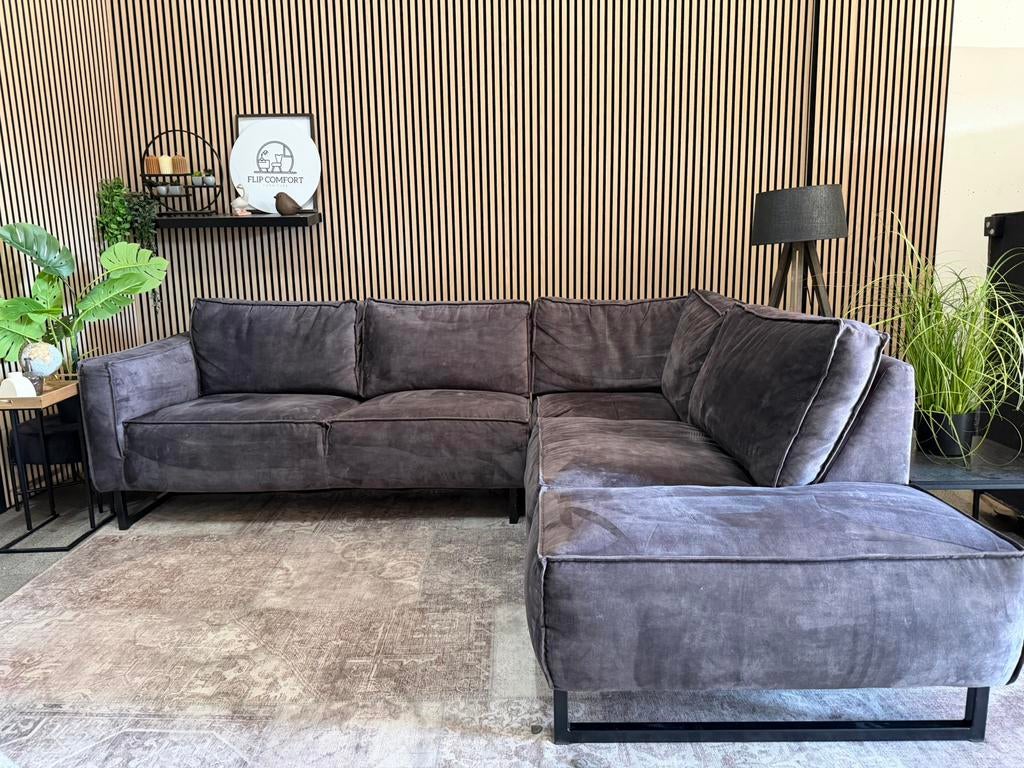 “GRATIS LEVERING” Gave velvet hoekbank! 270x230, 250 tot 300 cm, Velvet, fluweel, zgan, hoekbank,, 125 tot 150 cm, Hoekbank