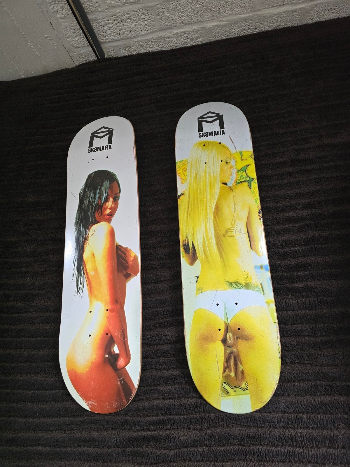 Skateboard decks uit verzameling, Sport en Fitness, Skateboarden, Ophalen of Verzenden, Zo goed als nieuw, Skateboard