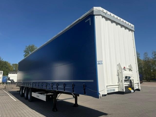 Te koop / te huur (nieuwe) Krone Kooi-aap trailer gestuurd, Wit, Bedrijf, Aanhangers en Opleggers, Te koop
