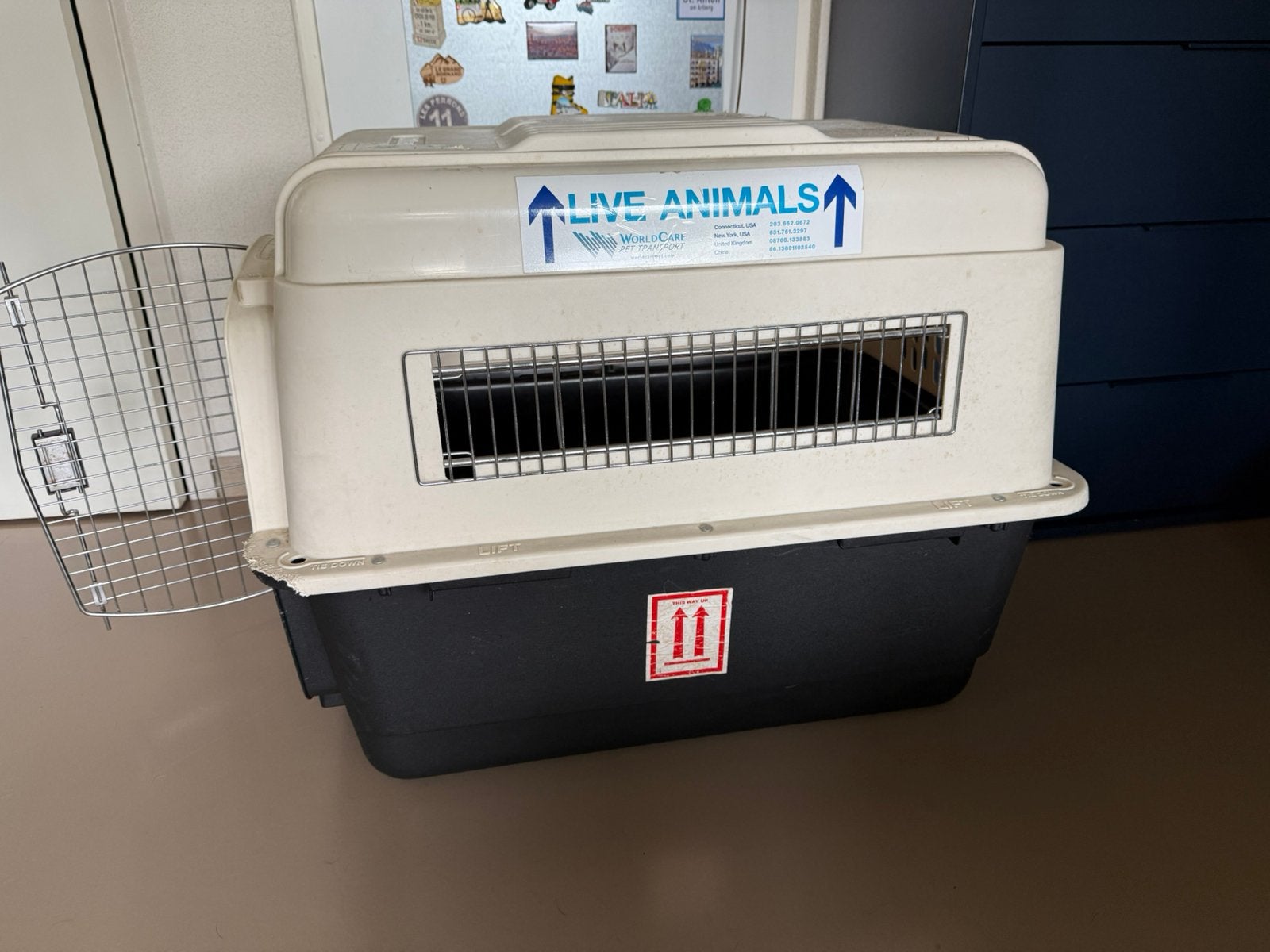 Hondenbench Vari-Kennel Ultra Petmate LxBxH = 75x55x65, Ophalen, Gebruikt