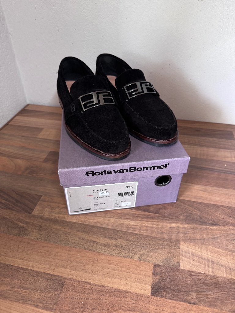 Loafer | Floris van Bommel | maat 39,5, ;, Zwart, ;, Ophalen of Verzenden