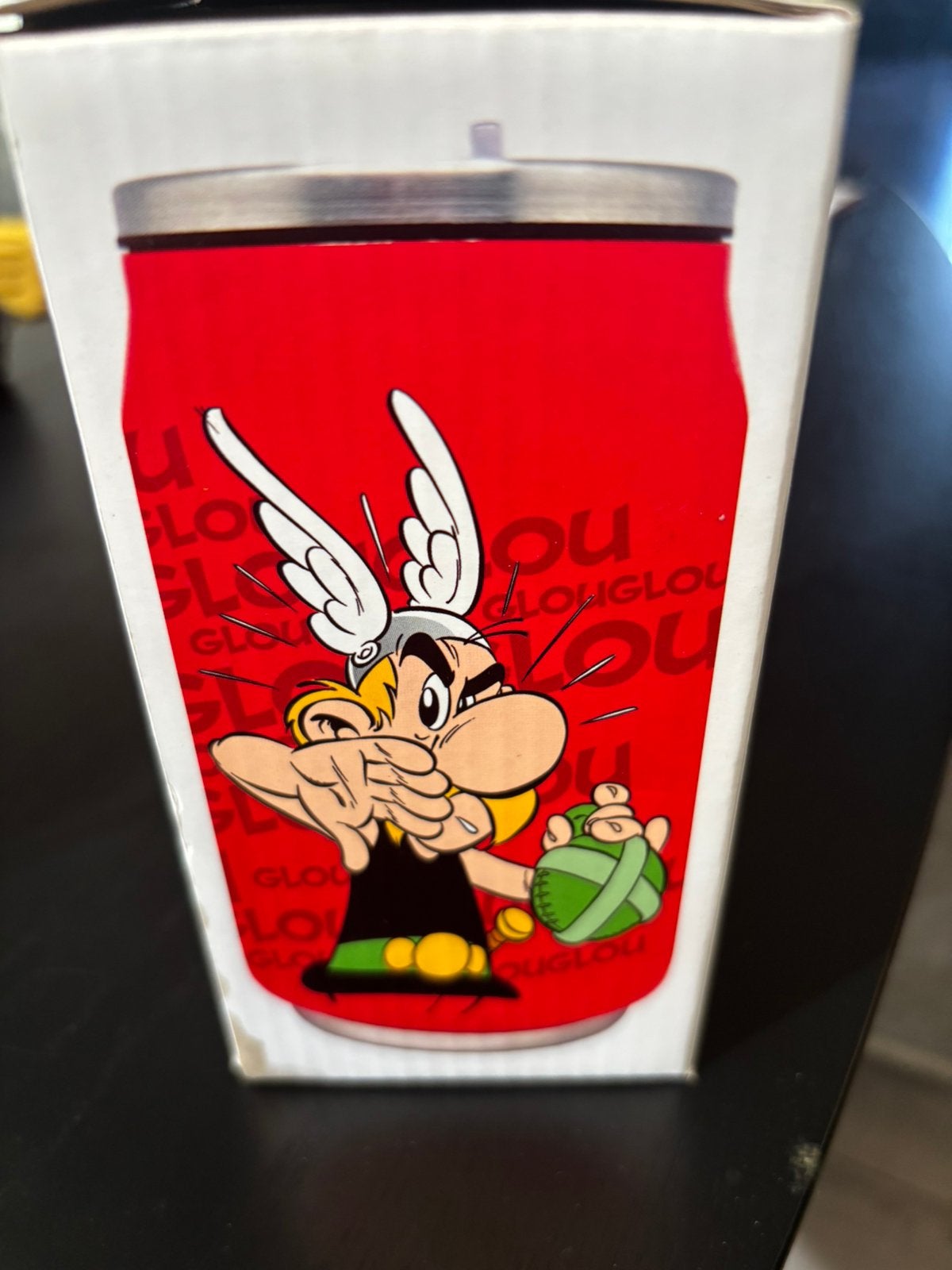 Asterix drinkbeker nieuw, Ophalen of Verzenden, Asterix en Obelix, Nieuw, Gebruiksvoorwerp