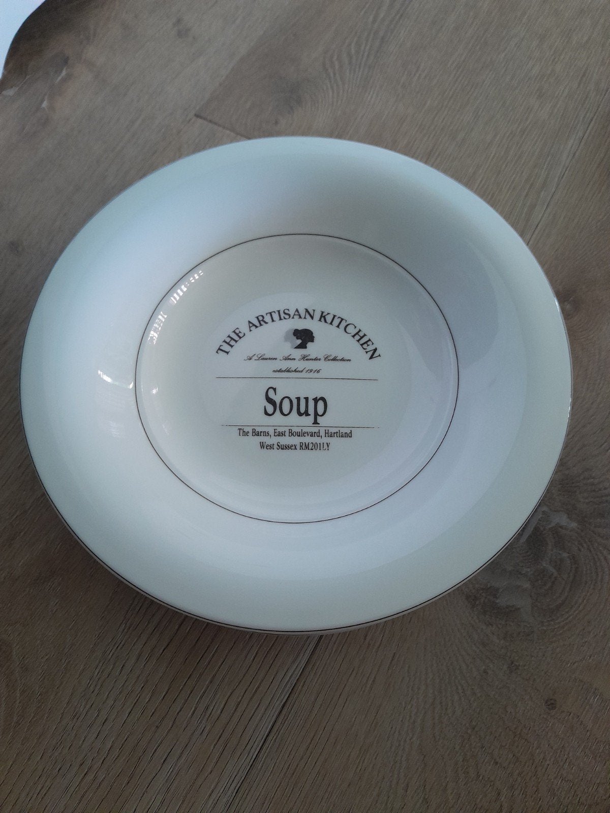 the aristan kitchen soup borden 6x, Verzamelen, Ophalen, Porselein, Bord of Schaal