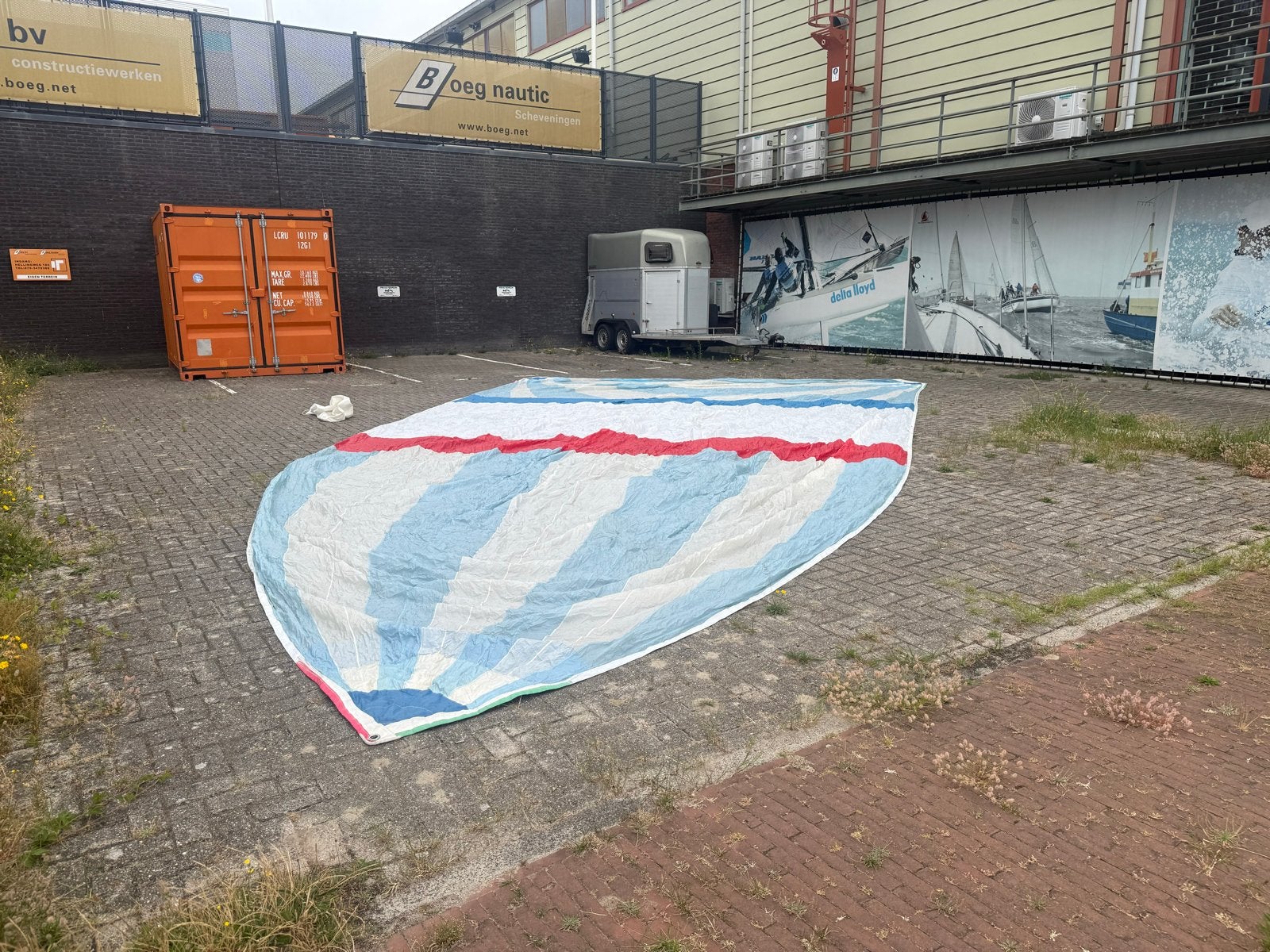 Hood Spinnaker - Kleurrijk Zeil voor Optimale Prestaties, Watersport en Boten, Zeilen en Zeiltoebehoren, 30 tot 60 m², 6 meter of meer