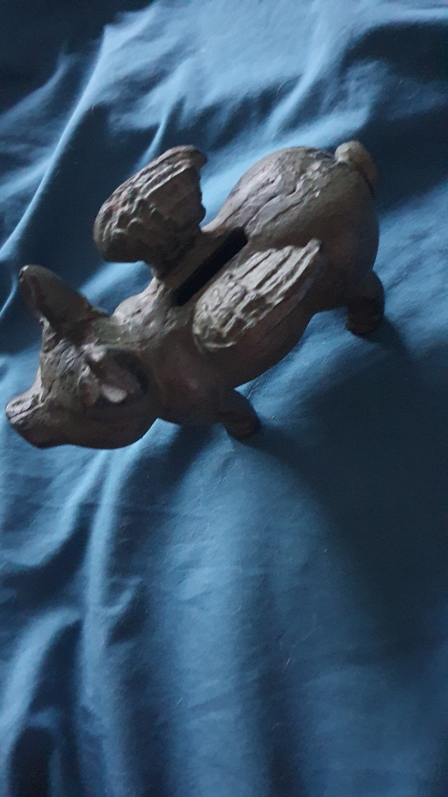 gietijzeren spaarvarken, Verzamelen, Ophalen of Verzenden
