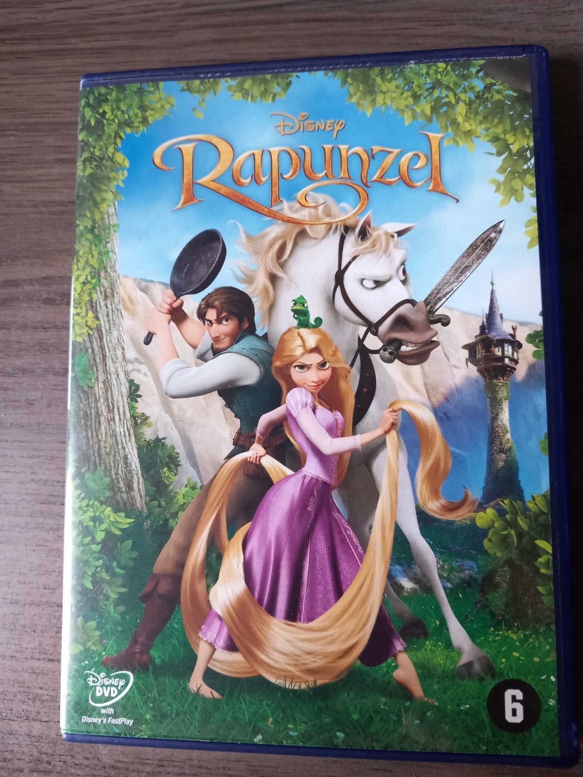 Disney Rapunzel DVD - De 50e Animatie Film, Avontuur, Ophalen of Verzenden, Zo goed als nieuw, Vanaf 6 jaar