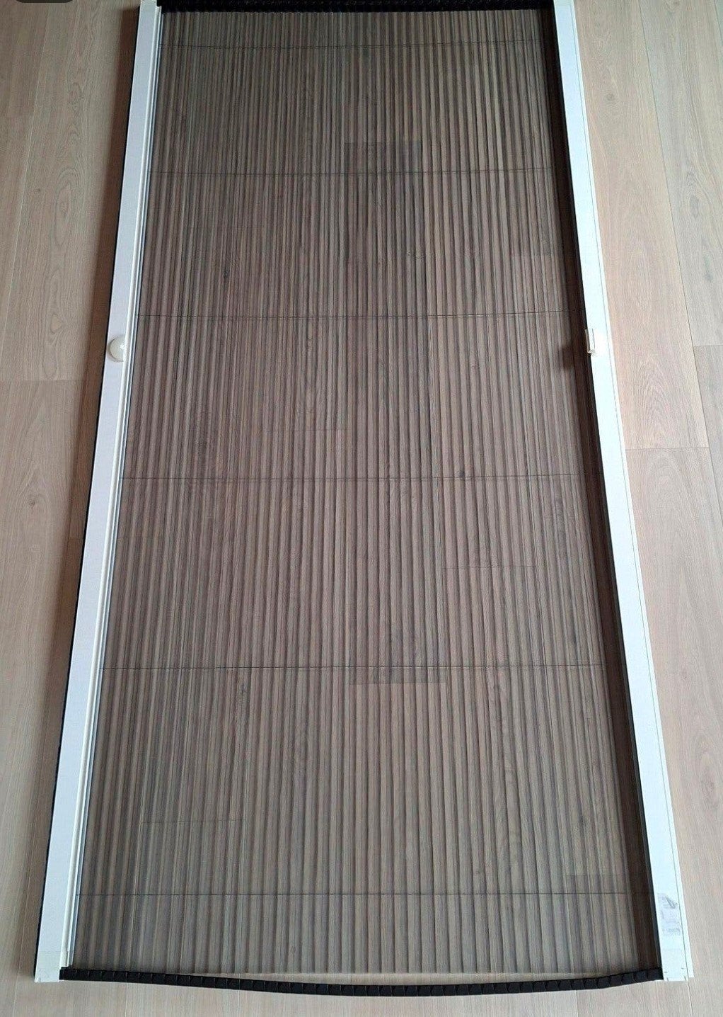 Hordeur plissé 230x100 cm, Kunststof, 80 tot 100 cm, 215 cm of meer, Hordeur