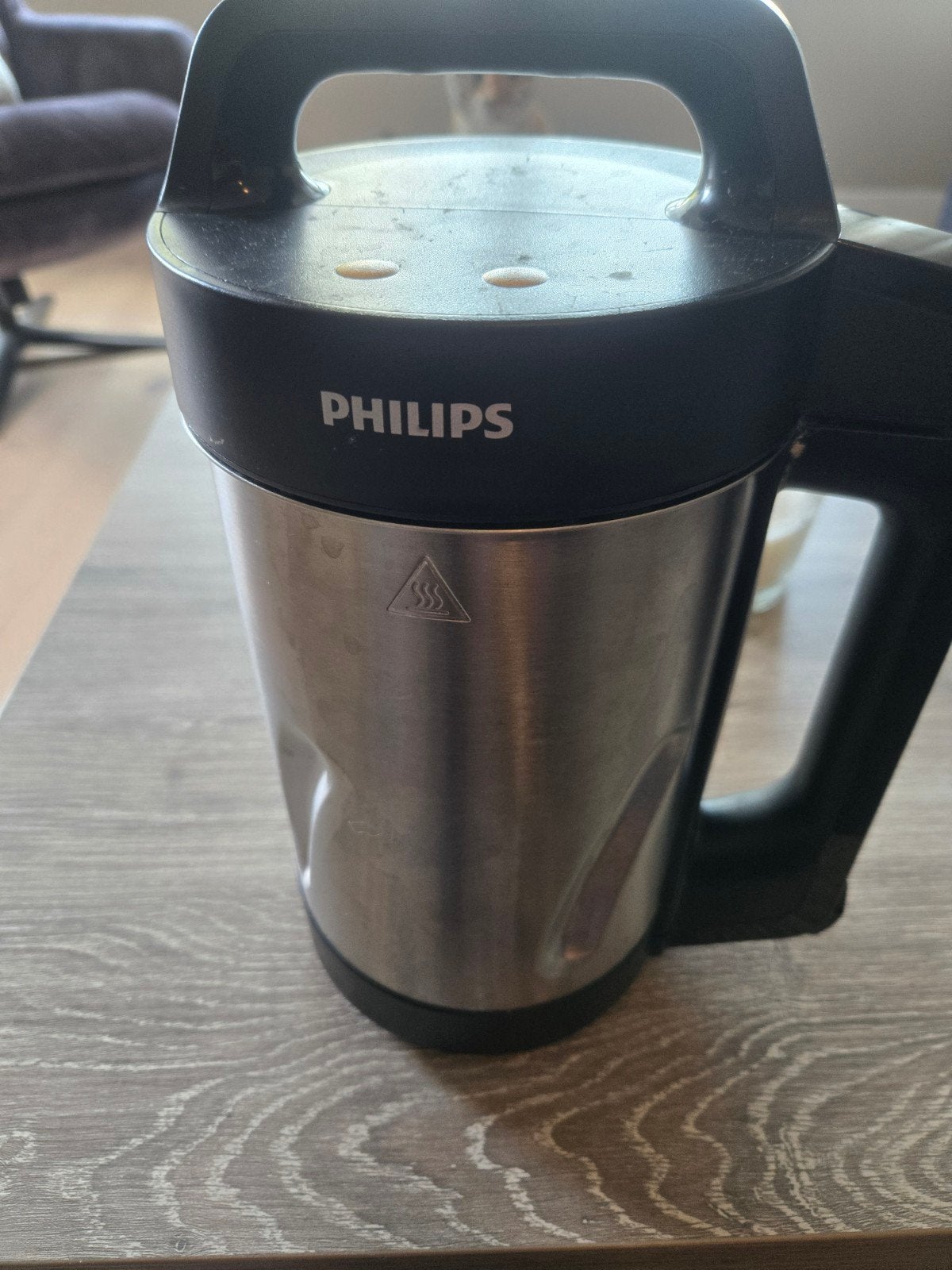 Philips SoupMaker HR2203/80 - 1.2L Soepmaker, 1 tot 2 liter, Ophalen of Verzenden, Gebruikt