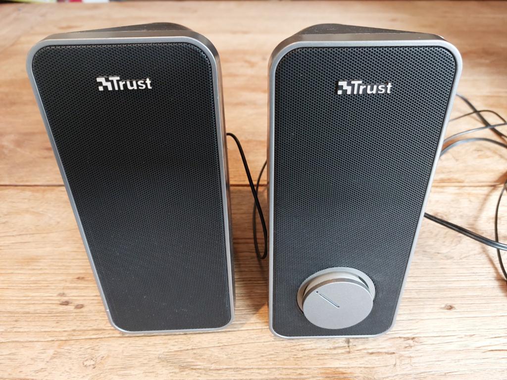 Trust USB Speakers - Compact en Veelzijdig, Gebruikt, Minder dan 60 watt, Front, Rear of Stereo speakers, Ophalen