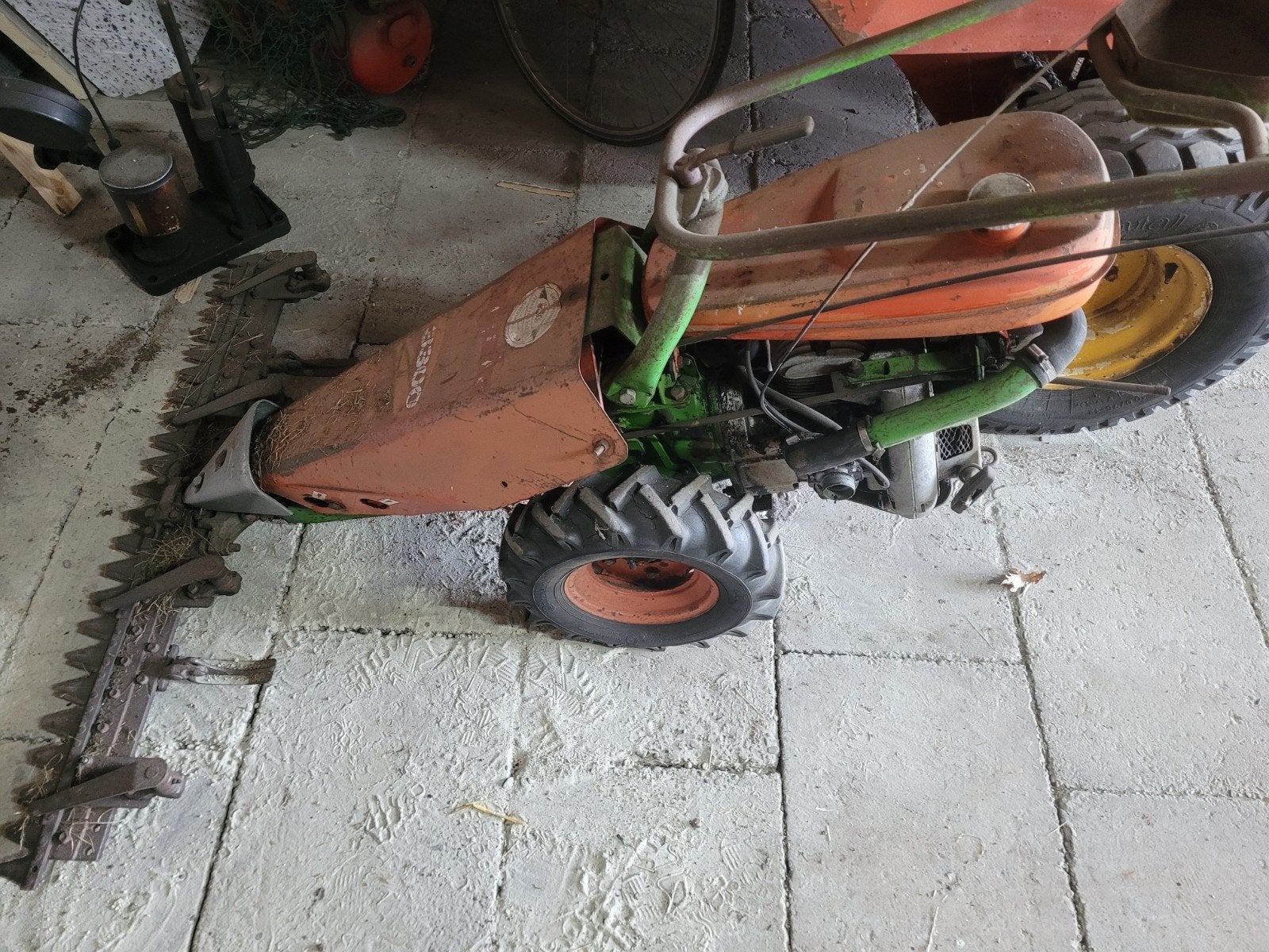 Agria 3300 ILO 252, Ophalen, Gebruikt