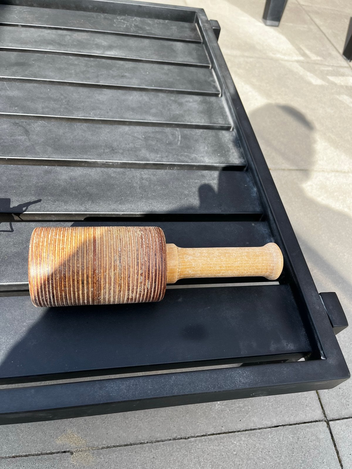 Houten hamer voor houtbewerking beeldhouwer, Doe-het-zelf en Verbouw, Gereedschap | Handgereedschap, Ophalen of Verzenden, Gebruikt