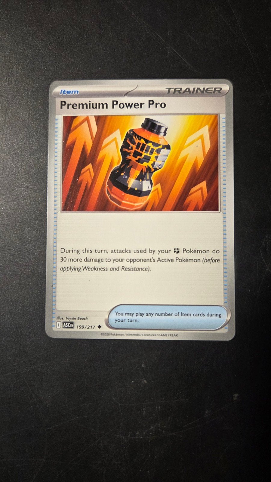 Pokémon TCG: Premium Power Pro 199/217 (Ascended Heroes), Verzenden, Zo goed als nieuw, Losse kaart