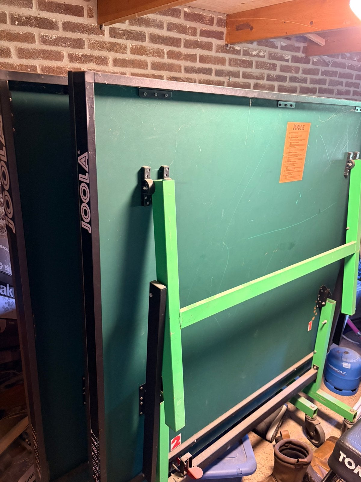 Tafeltennis tafel, Ophalen, Gebruikt, Tafel Indoor, Inklapbaar