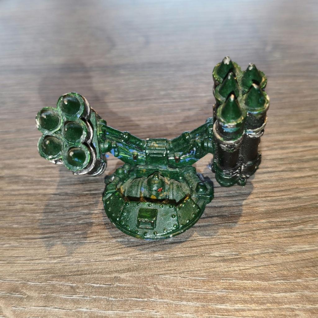 Warhammer 40k OOP Metal Space Marine Whirlwind Turret 2nd ed, Gebruikt, Figuurtje(s), Ophalen of Verzenden, Warhammer 40000