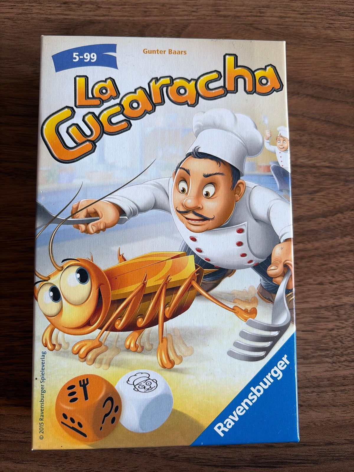 La Cucaracha bordspel van Ravensburger, Drie of vier spelers, Ophalen of Verzenden, Gebruikt