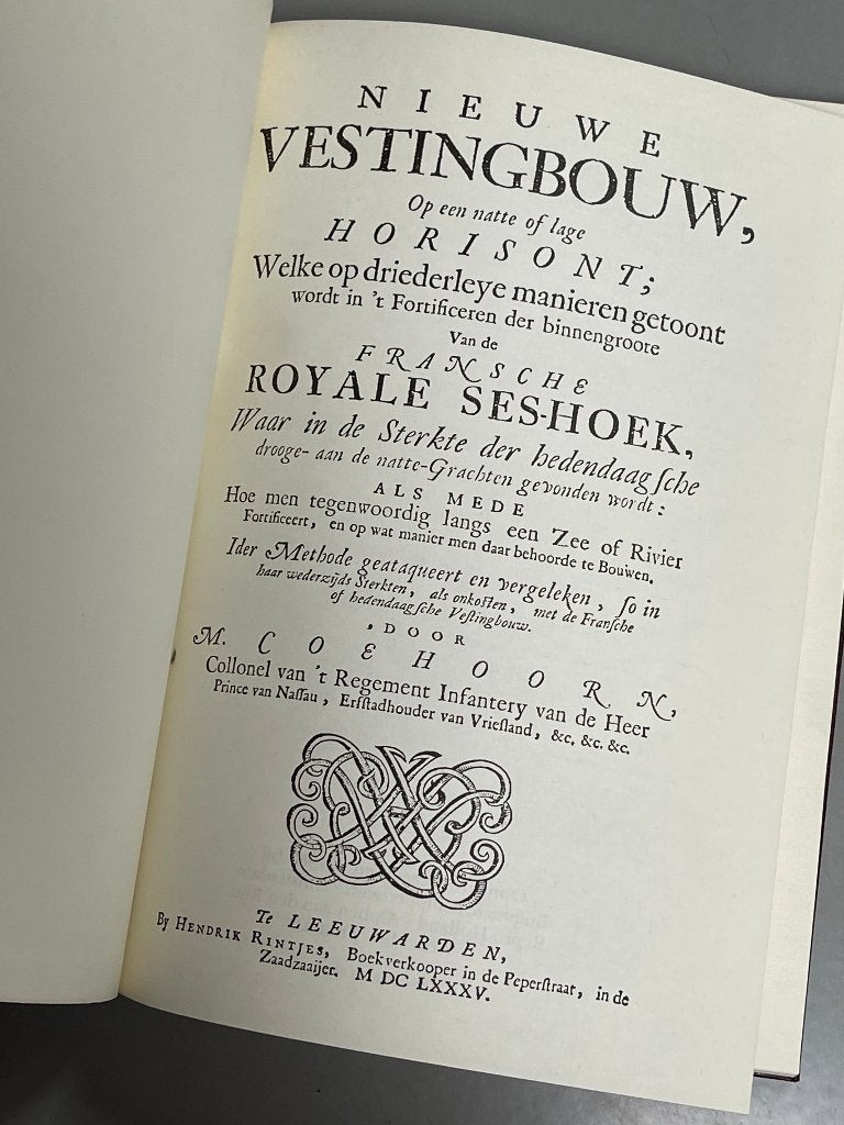 Nieuwe vestingbouw / Menno van Coehoorn (1685), Ophalen of Verzenden