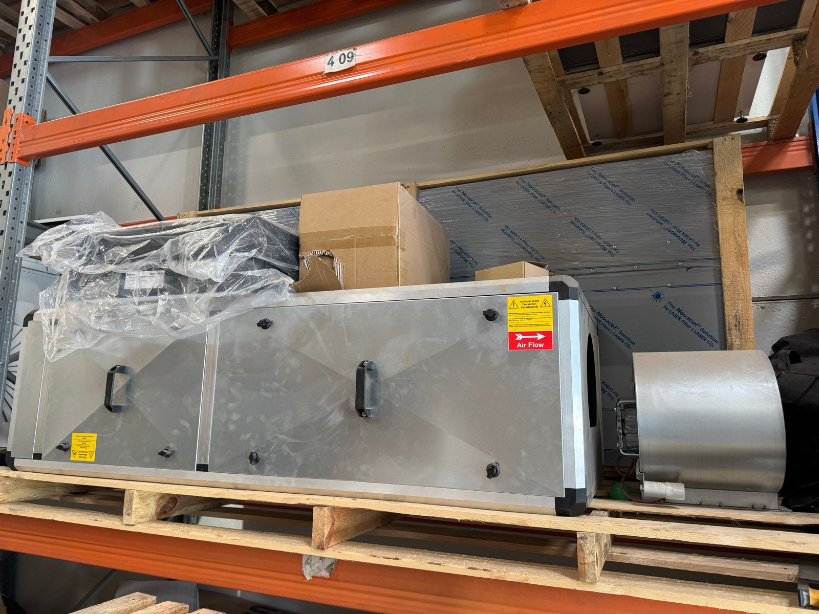 Ventilatiesysteem met luchtstroomindicator, Ophalen, Nieuw, Luchtreiniger
