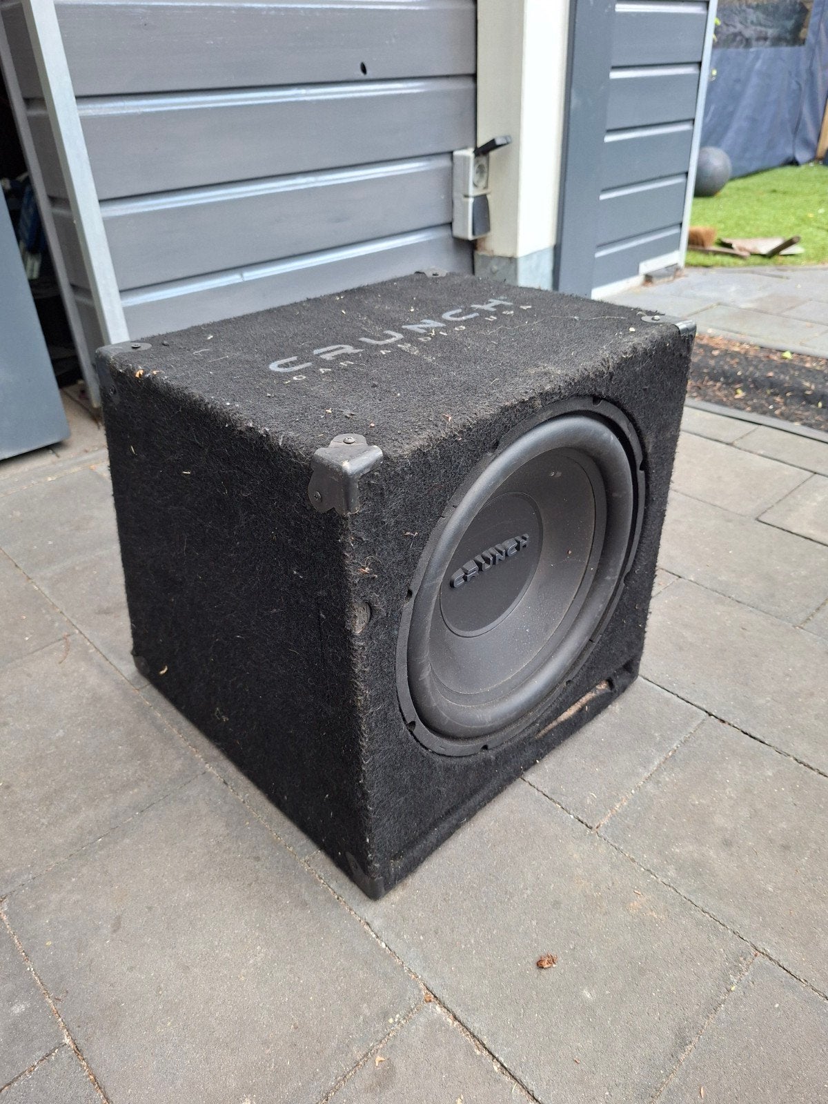 Crunch GPX35 Subwoofer - Krachtige Bass voor Auto, Ophalen of Verzenden, 120 watt of meer, Subwoofer, Overige merken