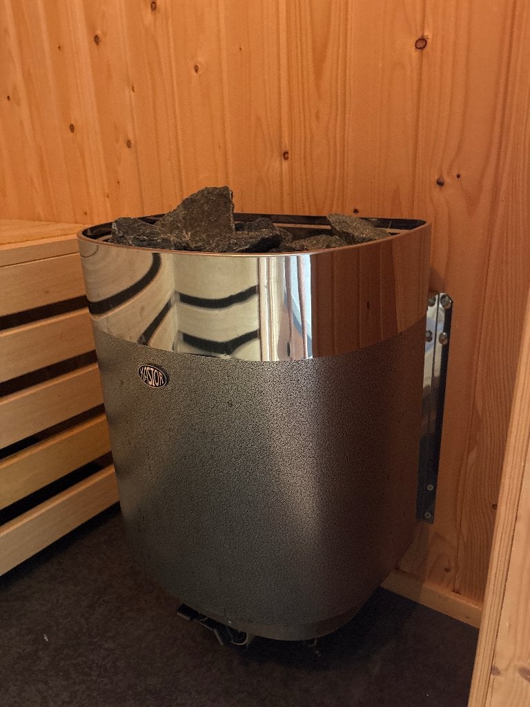 Kastor sauna kachel, Sport en Fitness, Sauna, Ophalen, Zo goed als nieuw, Fins of Traditioneel, Onderdelen