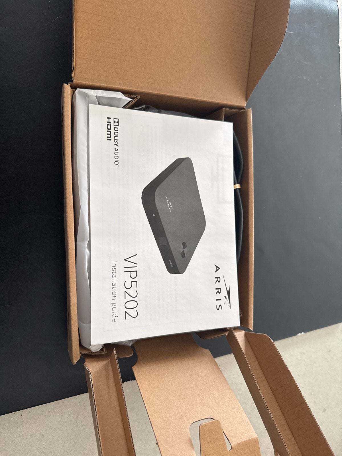 Nieuwe Arris VIP5202 Decoder - Ongebruikt in doos, Ophalen of Verzenden, Nieuw, Decoder