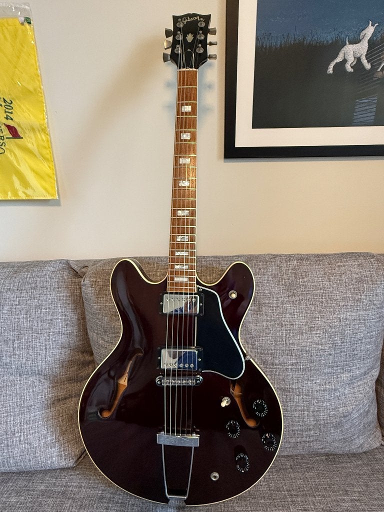 Gibson ES335TD 1980 Norlin era, Muziek en Instrumenten, Ophalen, Zo goed als nieuw, Semi-solid body, Gibson