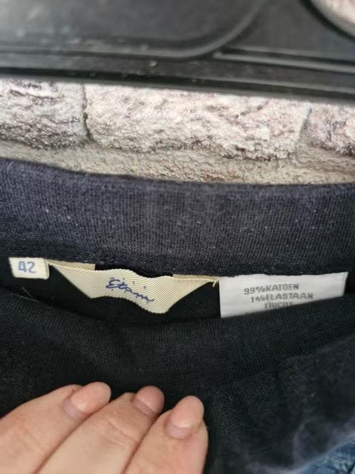 Blauwe zangerschapsbroek Maat 42 h, Kleding | Dames, Positiekleding, Blauw, Onbekend, Ophalen of Verzenden, Zo goed als nieuw