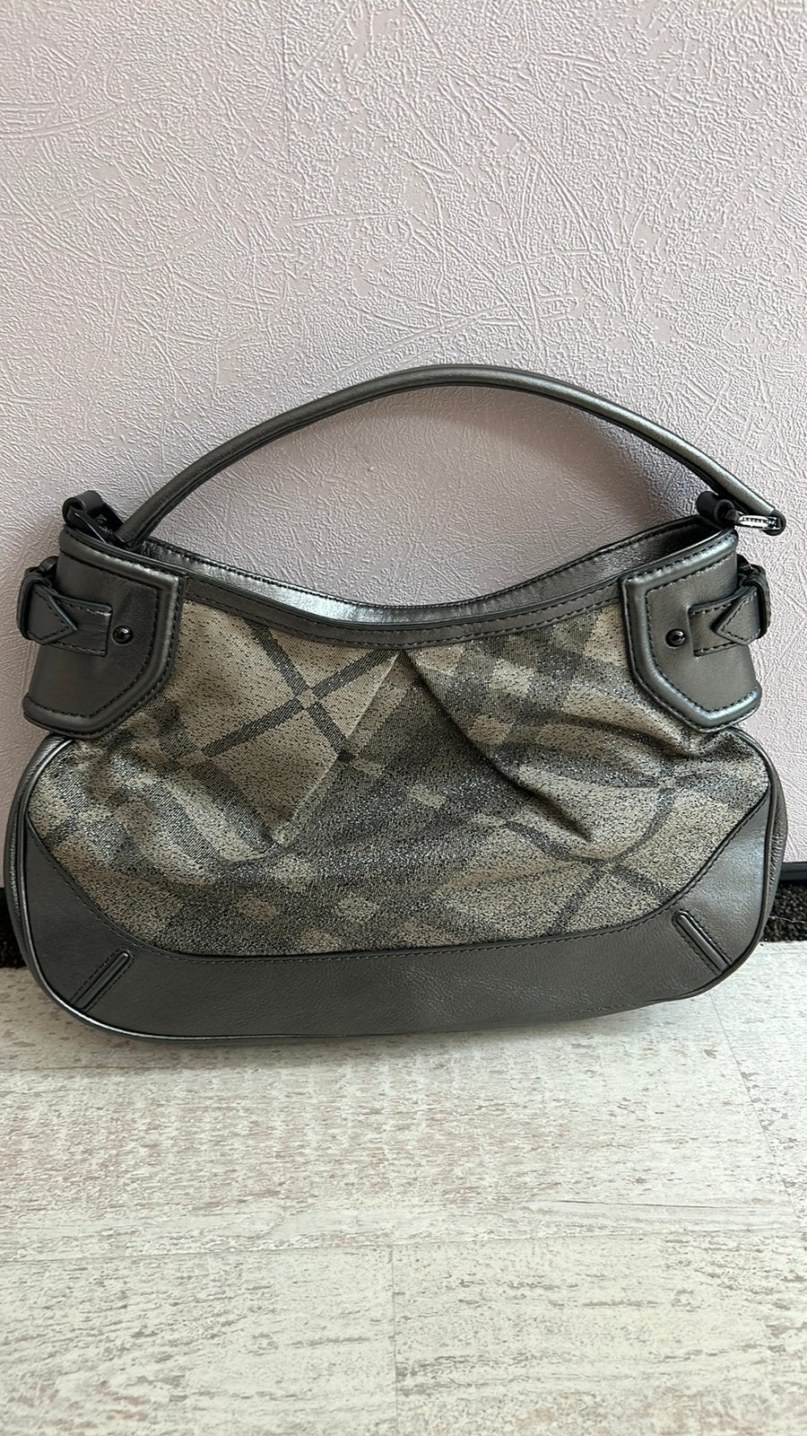 Super gave originele handtas van Burberry  2/3 x gebruikt, Ophalen of Verzenden, Zo goed als nieuw, Beige, Handtas