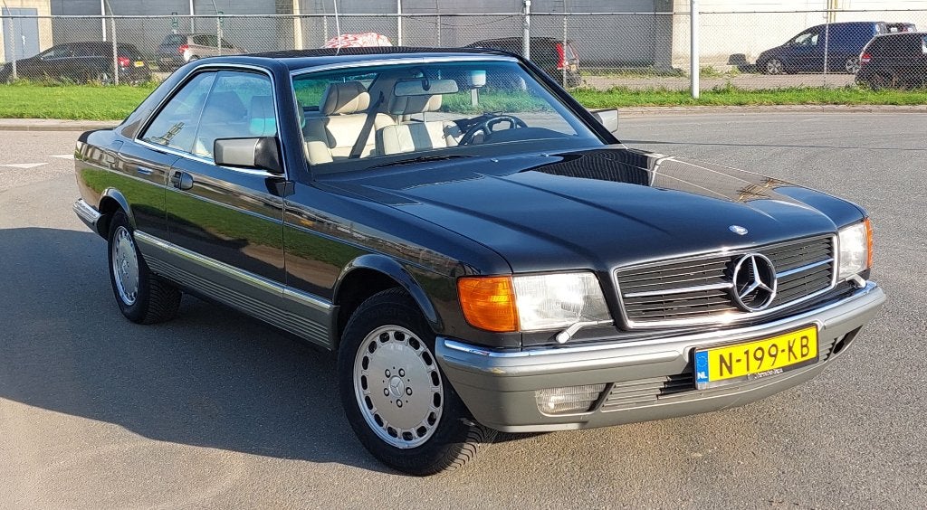 Mercedes-Benz 380 SEC 2nd owner 1986 belasting vrij, Auto's, Automaat, Achterwielaandrijving, Sound system, 4 stoelen