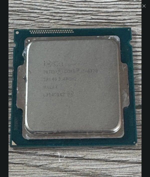 Intel Core i7-4770 CPU (4 Cores, 3,40GHz Prozessor) LGA1150, Computers en Software, Processors, Socket 1150, Gebruikt, 4-core
