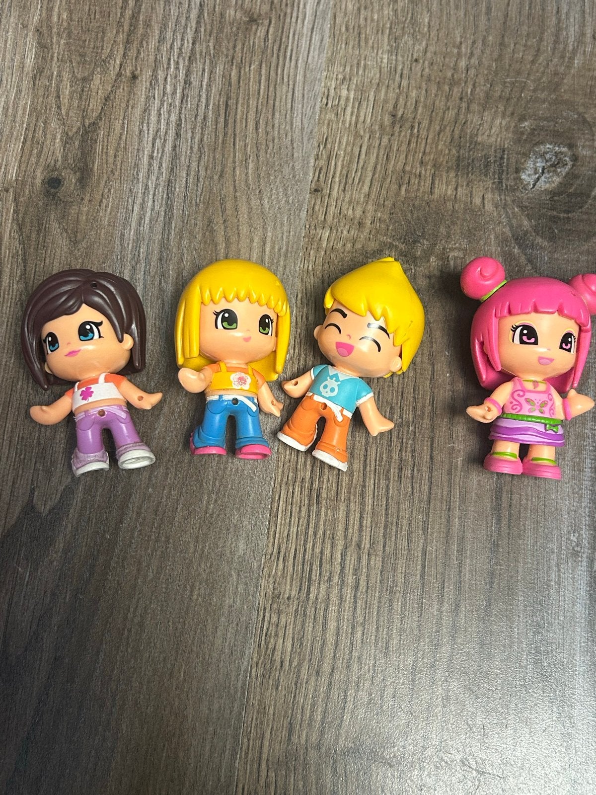 Pinypon setje van 4 poppetjes, Verzenden, Gebruikt, Overige typen