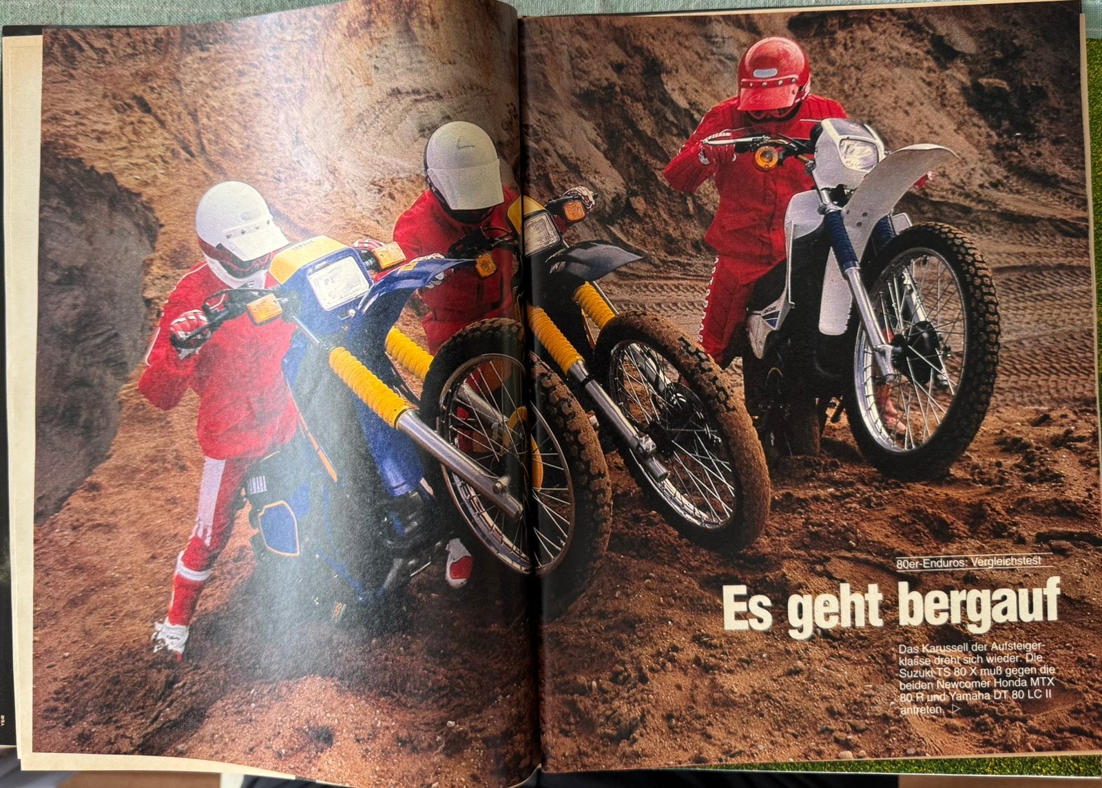 Test suzuki TS80X Yamaha DT80 LC2 Honda MTX80R, Verzenden, Zo goed als nieuw, Overige merken