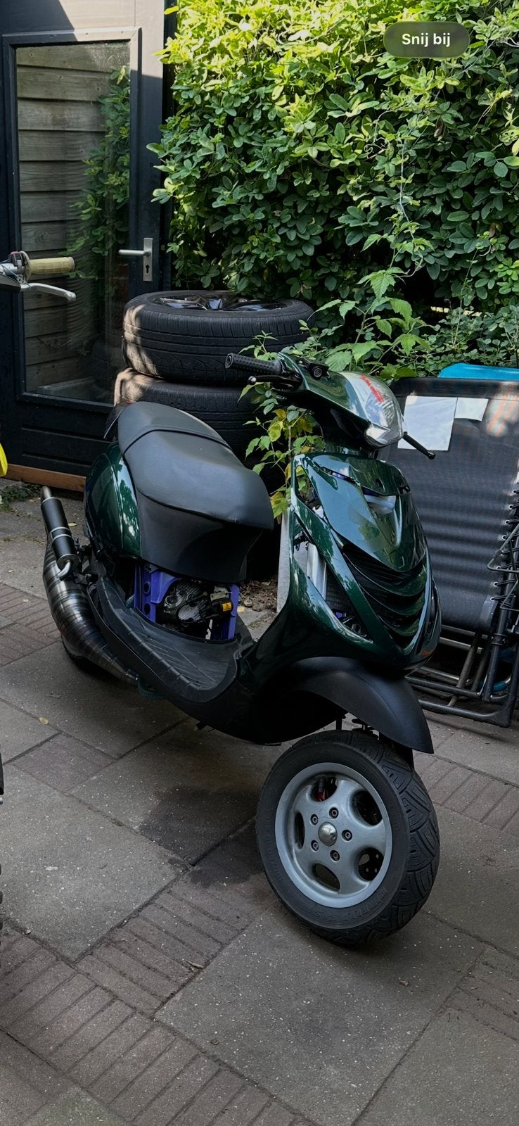 Piaggio Zip 183cc stage 2, Fietsen en Brommers, Ophalen, Zo goed als nieuw, Tweetakt, Zip