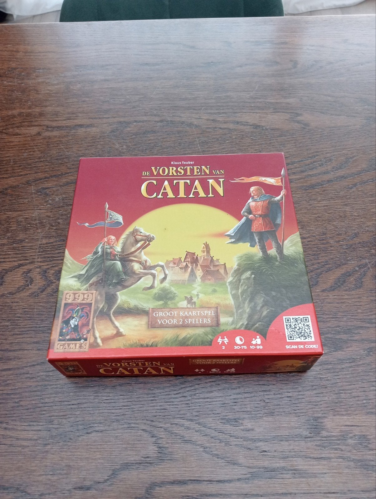 De Vorsten van Catan - Groot kaartspel voor 2 spelers, Hobby en Vrije tijd, Gezelschapsspellen | Kaartspellen, Een of twee spelers